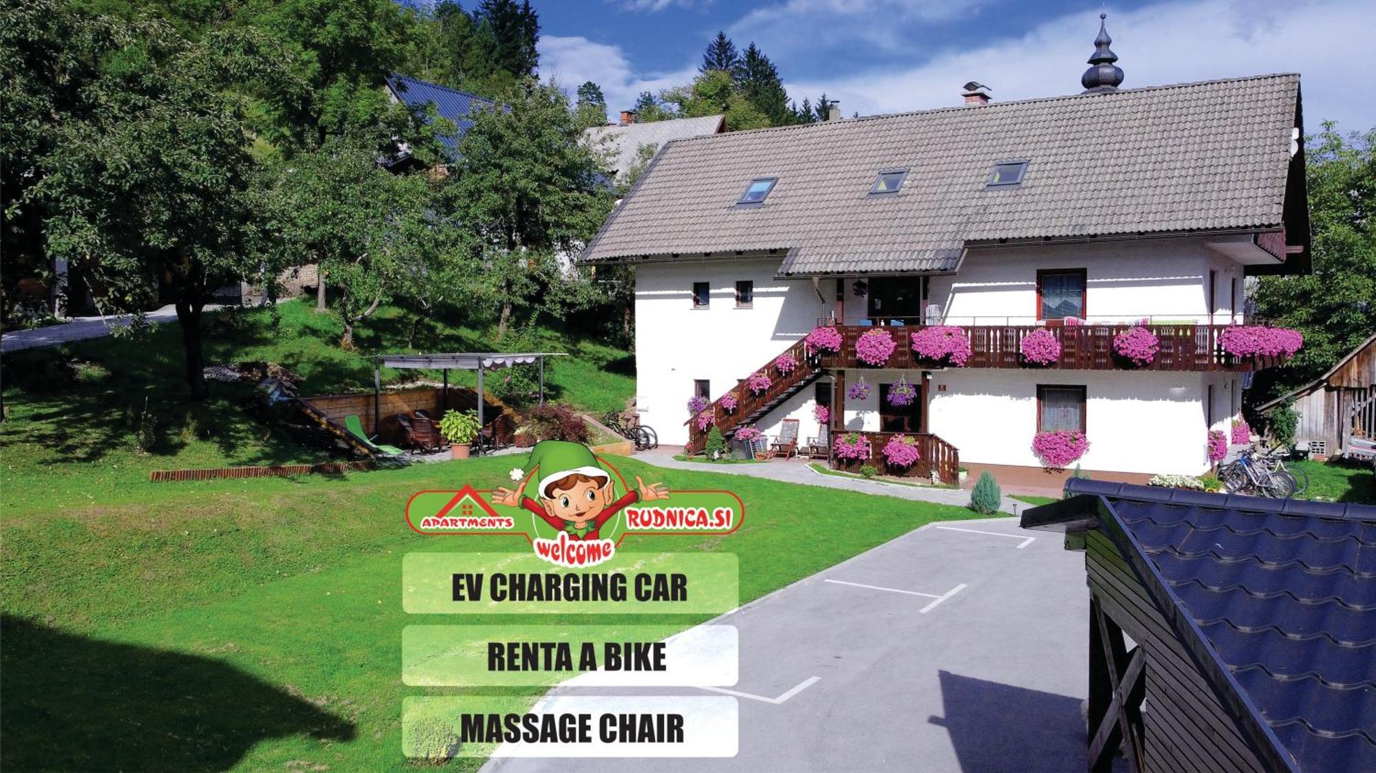 Apartments Lake Bohinj Medja Rom bilde
